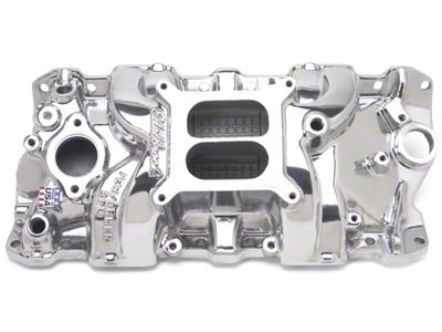 1955-86 Chevy-GMC Truck Edelbrock 71011 Performer RPM Manifold, Polished