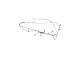 1955 Ford Thunderbird OEM Steel Power Brake Line Kit