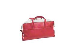 1955 Ford Thunderbird Tote Bag, Red & White