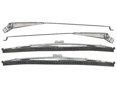 Wiper Arms & Blades Kit/ 1955 T-bird