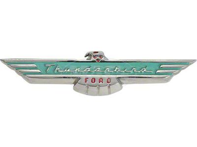 1956-1957 Ford Thunderbird Dash Nameplate, On Dash