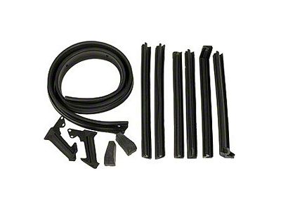 1956-1958 Corvette Convertible Top Weatherstrip Kit (Convertible)