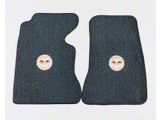 1956-1959 Corvette Daytona Floor Mats With Logos (Convertible)