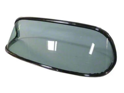 1956-1961 Corvette Windshield Frame Complete Assemby, W/Visor Holes, Tinted Glass (Convertible)