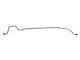 1956-1962 Corvette Rear Left Wheel Brake Lines Stainless Steel