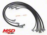 1956-1982 Corvette MSD Spark Plug Wire Set Small Block With HEI Distributor