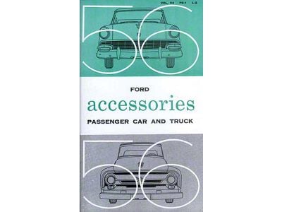 1956 Ford Car Accessory Brochure