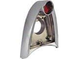 1956 Ford Thunderbird Back-Up Light Housing, Chrome (Fits Ford Fairlane only)