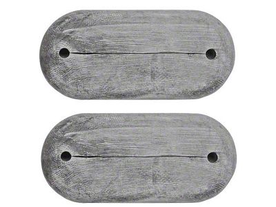 Grommet Set/ 2 Pcs/ Rubber/ For Continental Kit Hinge