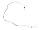 1956 Ford Thunderbird OEM Steel Rear Half of Frame Brake Line