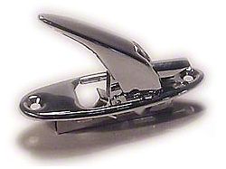 1957-1962 Corvette Convertible Deck Lid Lock Rear (Convertible)