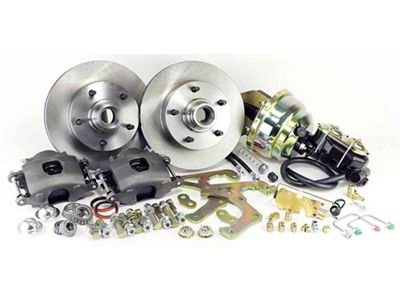 1957-64 Ford F-100 Pickup Power Front Disc Conversion Brake Kit- Legend Series