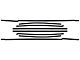 Belt Weatherstrip Kit/ 8 Pcs/ 57-58 Ford Convertible