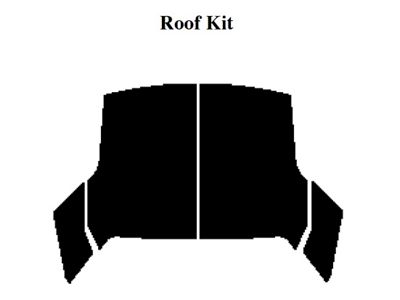 1957 Ford Thunderbird Insulation Kit, Roof Kit