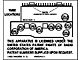 1957 Ford Thunderbird Radio Schematic Decal