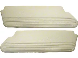 1958-1959 Ford Thunderbird Sun Visors, White Bison Grain Vinyl