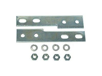 Grille Bar End Brackets, 1958-1960 (Convertible)