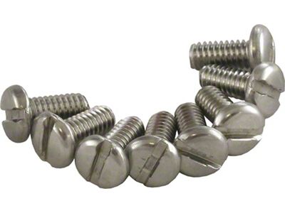 1958-1960 Corvette Taillight Lens Screws Outer (Convertible)