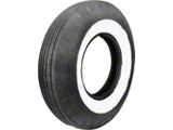 1958-1960 Ford Thunderbird Tire, 800 X 14, 2-1/4 Whitewall, Tubeless, Goodyear Custom Super Cushion