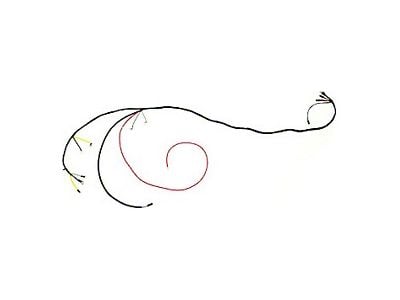 1958-1961 Corvette Engine Wiring Harness With Automatic Transmission Show Quality (Convertible)