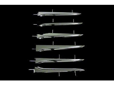 Side Fender Horizontal Spears Insert kit, 1958-1961