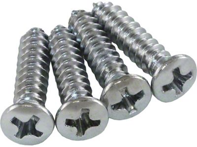 Grab Bar End Cap Screws, 1958-1962 (Convertible)