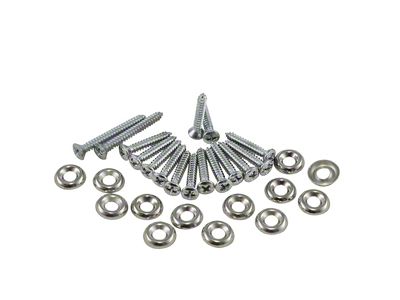 1958-1962 Corvette Kick Panel Screws (Convertible)