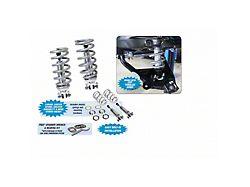 Stage 1 Dual-Adjustable Front Coil-Over Kit; 450 lb. Spring Rate (58-64 Biscayne, Brookwood, Del Ray, Impala, Kingswood, Parkwood, Yeoman)