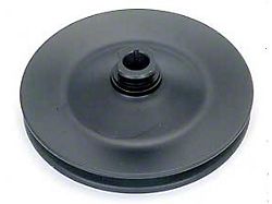 Power Steering Pump Pulley; Single Groove (60-72 Biscayne, Caprice, Impala)