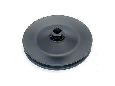 Power Steering Pump Pulley; Single Groove (60-72 Biscayne, Caprice, Impala)