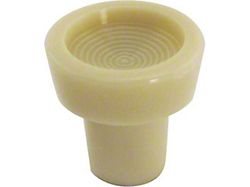 1958-60 Ford Pickup Choke/Throttle/Air Vent Knob, White