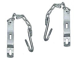 1958-66 Chevy-GMC Truck Tailgate Chains Zinc Plated Fleet Side