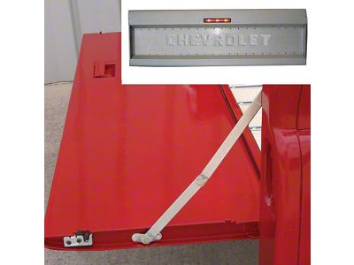 1958-66 Chevy Truck Tailgate Fleet Side With Chevrolet ScriptWith3rd Brake Light