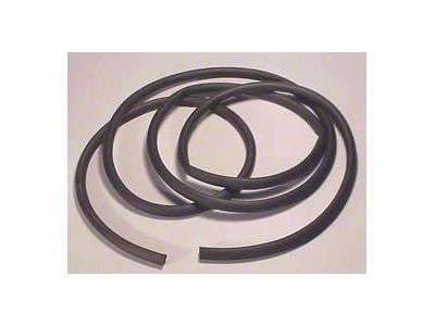 Trunk Lid Weatherstrip, With Ribs, 1959-1962 (Convertible)