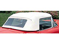 1959 Corvette Convertible Top White Sewn OEM (Convertible)