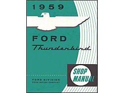 1959 Thunderbird Shop Manual, 421 Pages