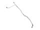 1960-1962 Chevy -GMC Truck Transmission Cooler Lines, Half-Ton 2WD, Powerglide, 5-16, Stainless Steel