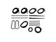 1960-1963 Chevy-GMC Truck Complete Weatherstrip Seal Kit - Models With Weatherstrip Trim Groove And Non Metal Framed Door Glass, Push On Door Seals