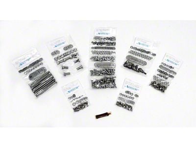 Hex Head Bolt Kit,Stepside Short Bed,S/S,60-66