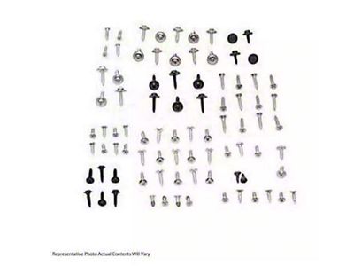 1960-1966 Chevy-GMC Truck Interior Screw Kit, Stainless Steel