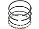 1960-1969 Ford And Mercury Cast Iron Piston Ring Set, 6 Cylinder