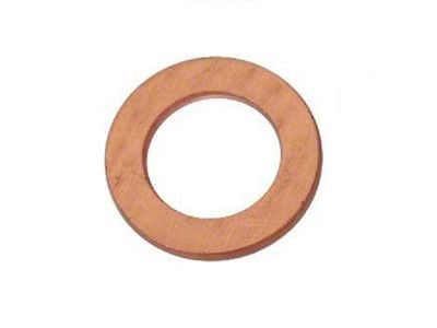 Brake Line Copper Washer; 0.39 ID x 0.62 OD