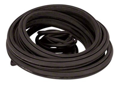 1960-1972 Suburban And Panel Truck Rear Window Weatherstrip With Black Lockstrip