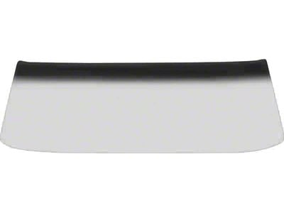 1960-63 Chevy Truck Windshield, Smoke Gray Tint With Shade Band