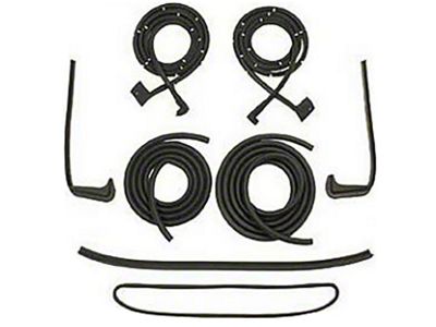 Convertible Body Weatherstrip Kit, 1961-1962 (Convertible)