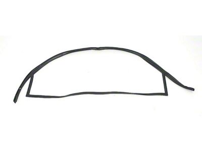 Hardtop Rear Window & Rear Deck Weatherstrip, 1961-62 (Convertible)