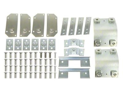 Corvette Underbody Retainer Plate Kit, 1961-1962