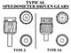 Scott Drake 1961-1996 Ford Pickup Speedometer Driven Gear - 18 Teeth - 3 Speed Transmission