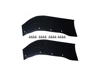 1961-62 Full-Size Ford Including Galaxie Inner Fender Apron To Firewall Seals