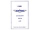 1961 Ford Thunderbird Accessory Price List, New Car